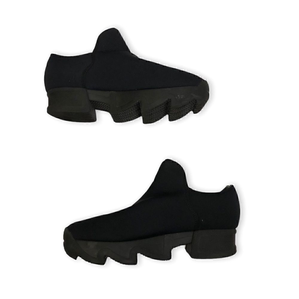 iRi NYC Neoprene Low Top Slip On Black Sneakers WES - Picture 12 of 13